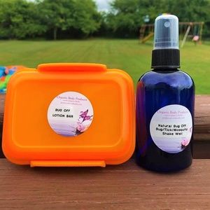 ALL NATURAL BUG SPRAY?BUG OFF LOTION BAR COMBO